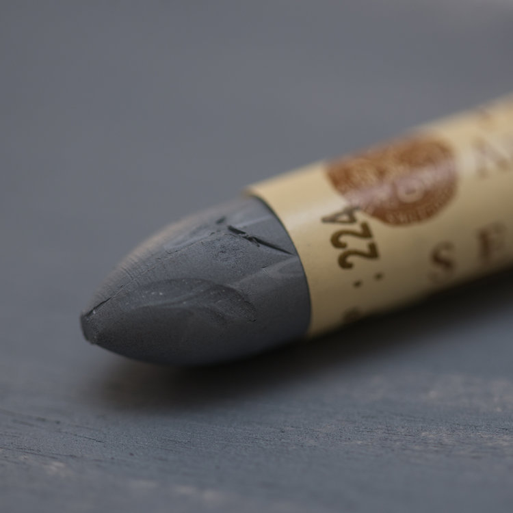 Sennelier 224 medium grey - oliepastel