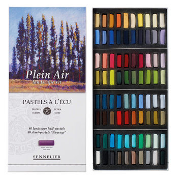 Sennelier landscape box met 80 halve pastels