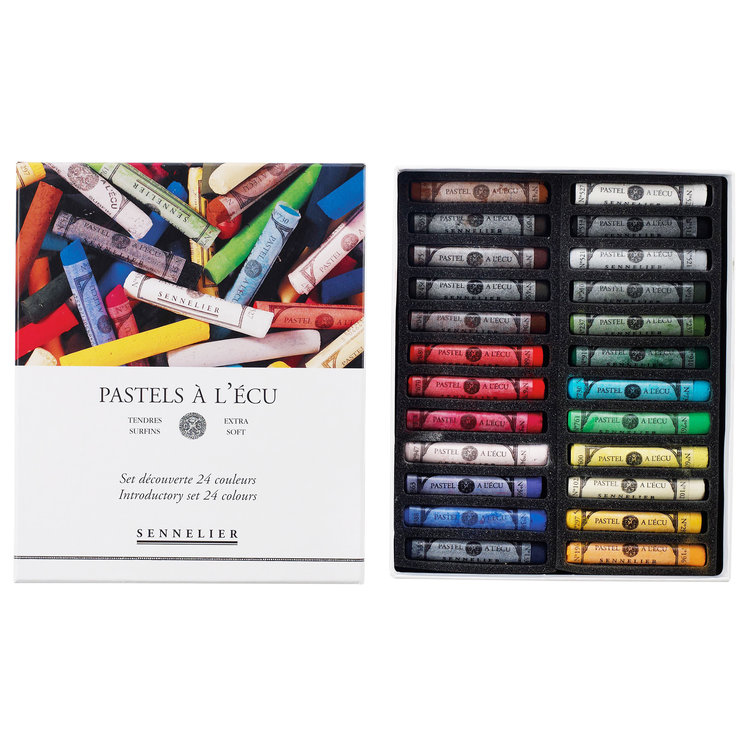 Sennelier assortiment 24 softpastels