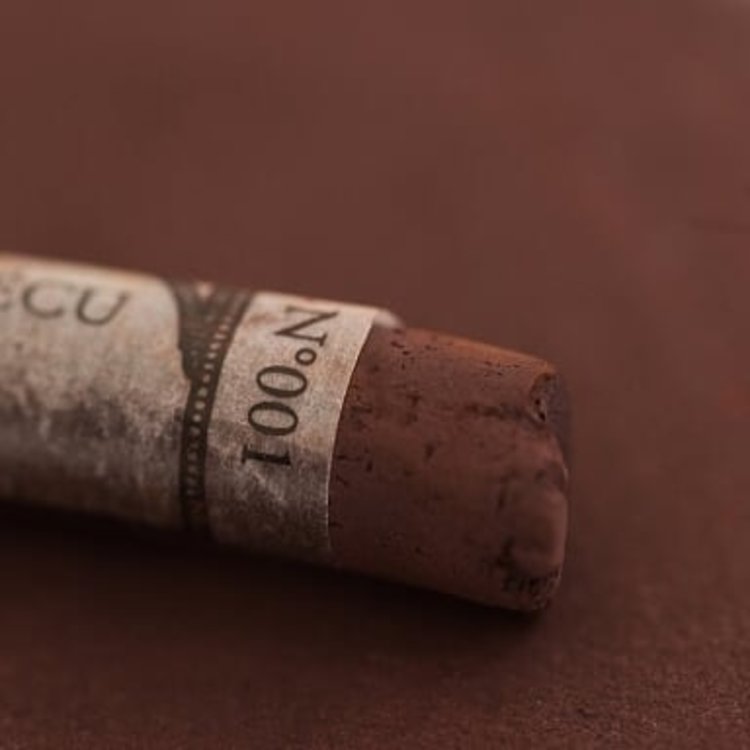 Sennelier 001 black brown - softpastel