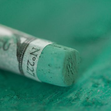 Sennelier 227 chromium green - softpastel