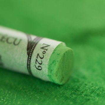 Sennelier 229 chromium green - softpastel