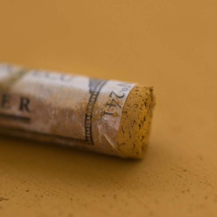 Sennelier 241 olive green - softpastel