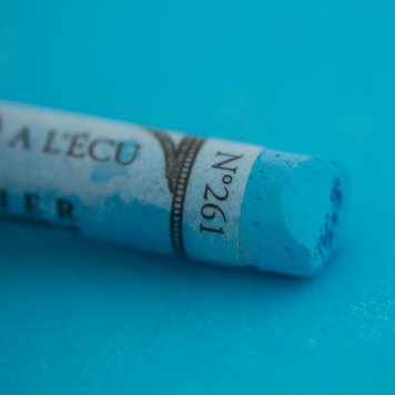 Sennelier 261 softpastel à l'écu - ceruleumblauw