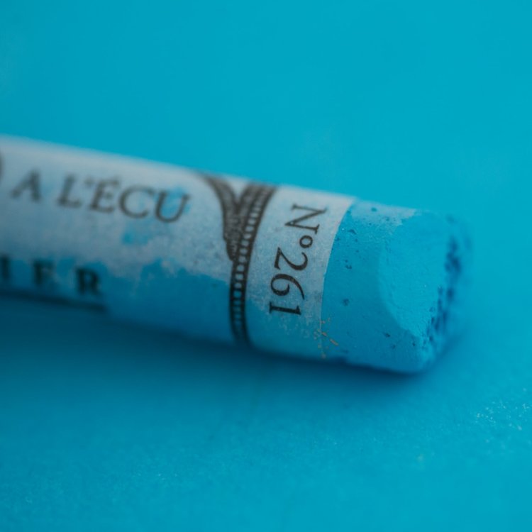 Sennelier 261 softpastel à l'écu - ceruleumblauw