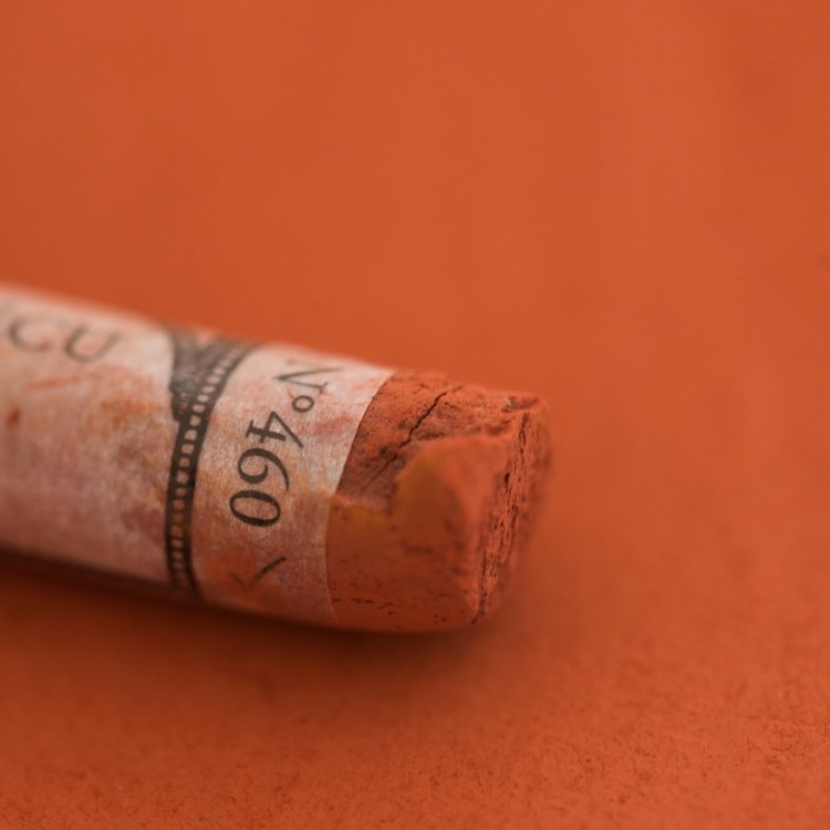Sennelier 460 burnt sienna - softpastel