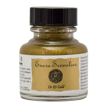 Sennelier 003 tekeninkt 30ml - goud