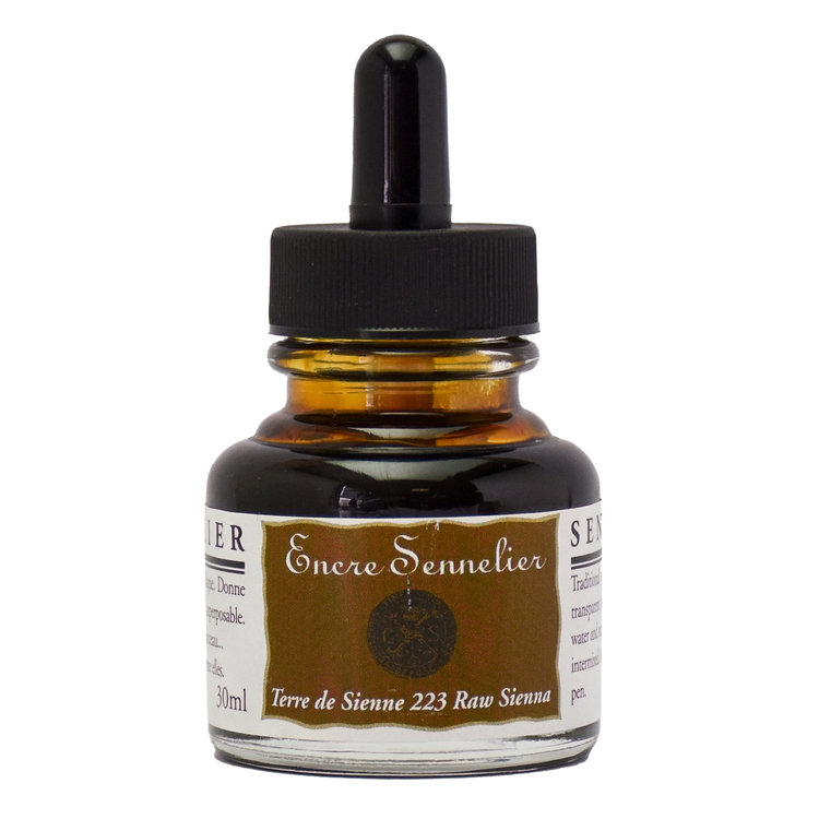 Sennelier 223 tekeninkt 30ml - sienna