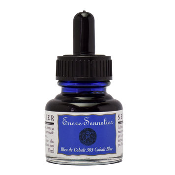 Sennelier 303 tekeninkt 30ml - cobaltblauw