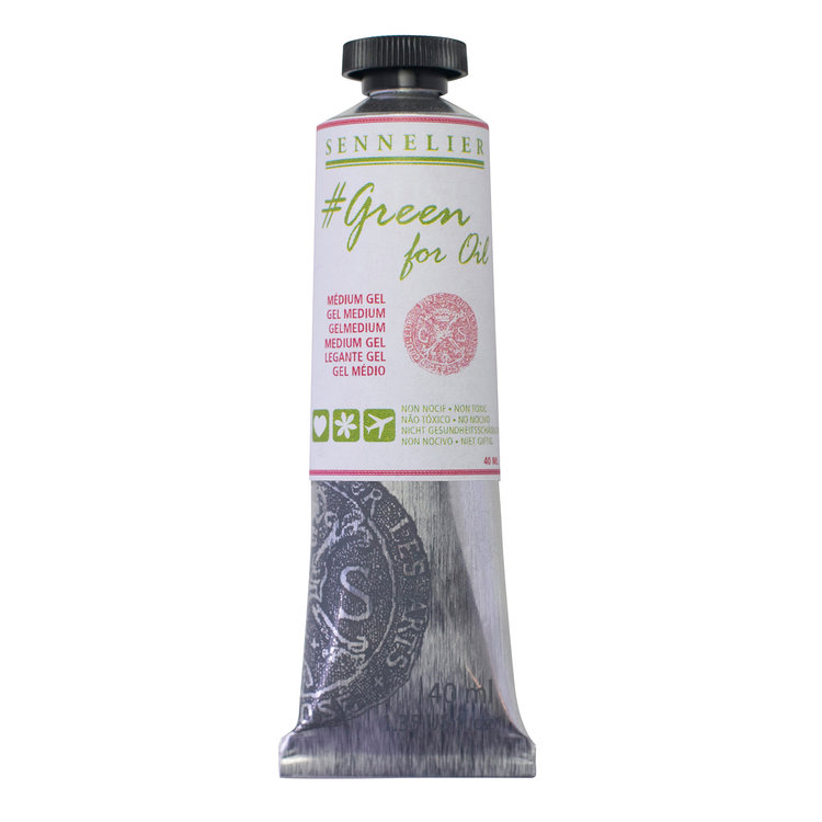 Sennelier GREEN FOR OIL gelmedium