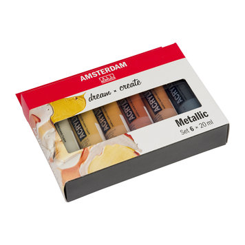 Amsterdam Metallic set 6x 20ml