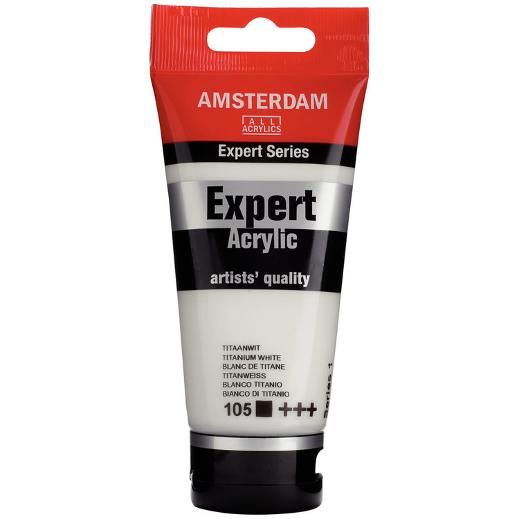Amsterdam Expert 105 Expert acrylverf 75ml titaanwit