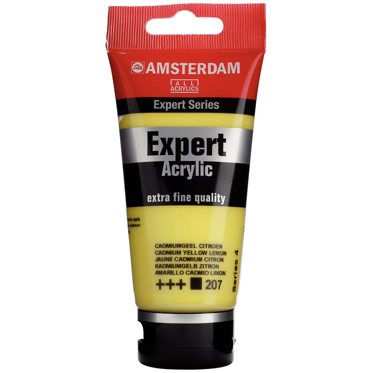 Amsterdam Expert 207 acrylverf tube 75ml - cadmium geel citroen