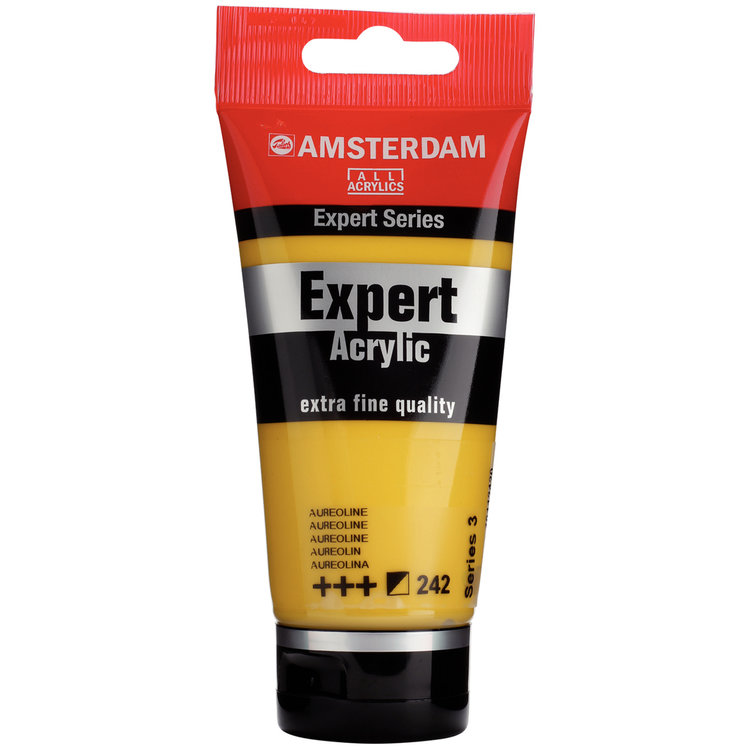 Amsterdam Expert 242 acrylverf tube 75ml - aureoline