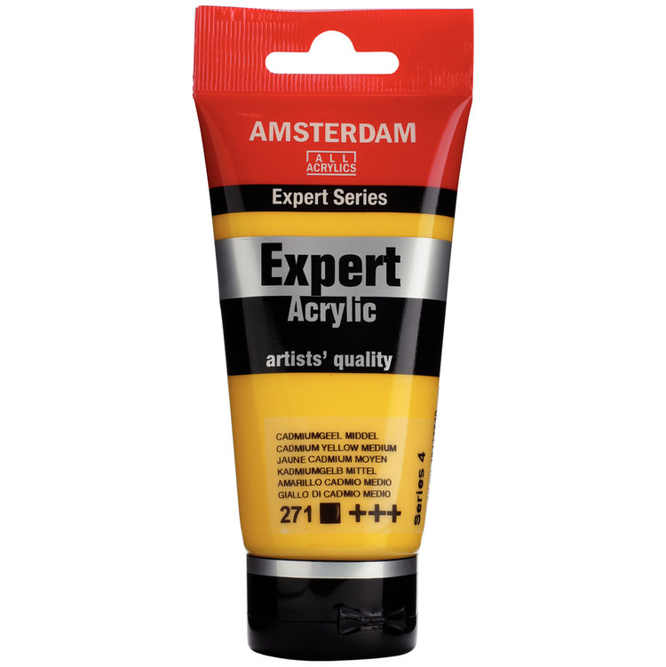 Amsterdam Expert 271 acrylverf tube 75ml - cadmium geel middel
