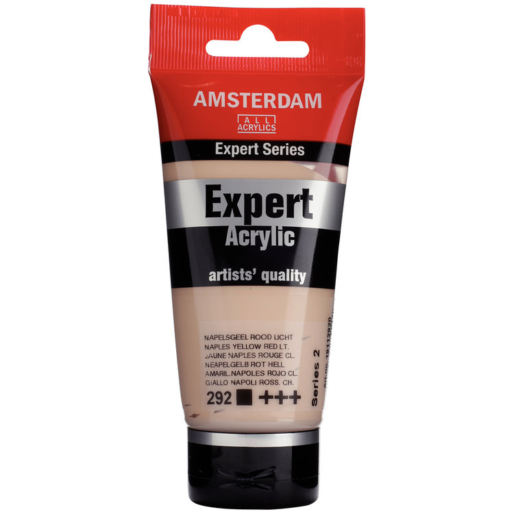 Amsterdam Expert 292 acrylverf tube 75ml - Napelsgeel rood licht