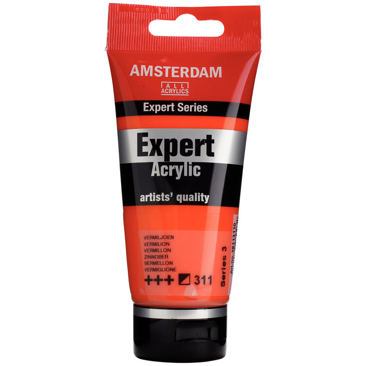 Amsterdam Expert 311 acrylverf tube 75ml - vermiljoen