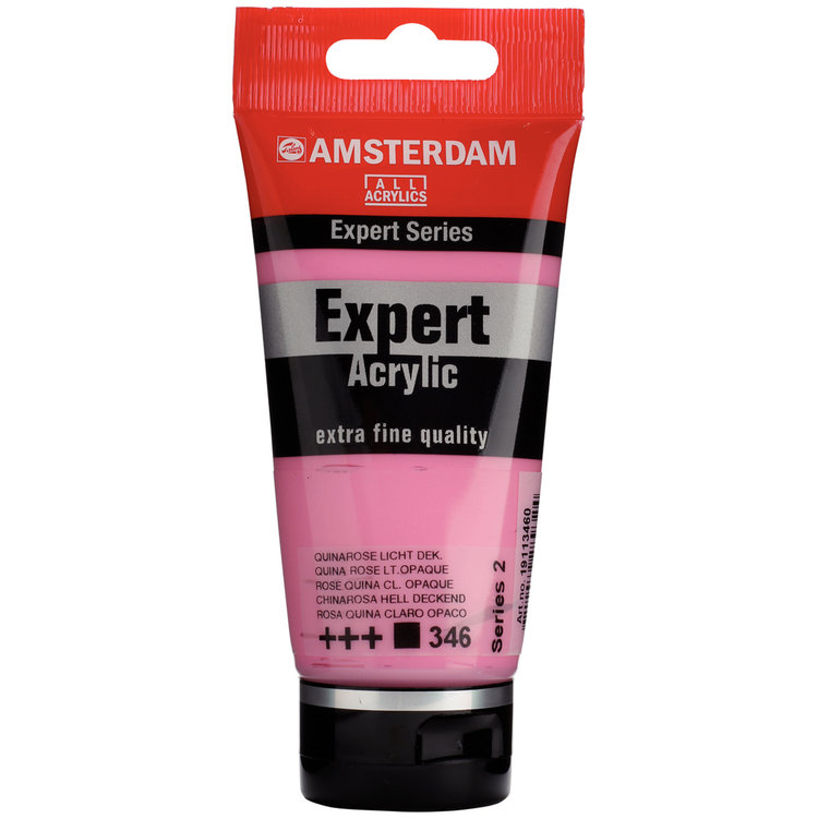 Amsterdam Expert 346 acrylverf tube 75ml - quinacridone roze licht opaque