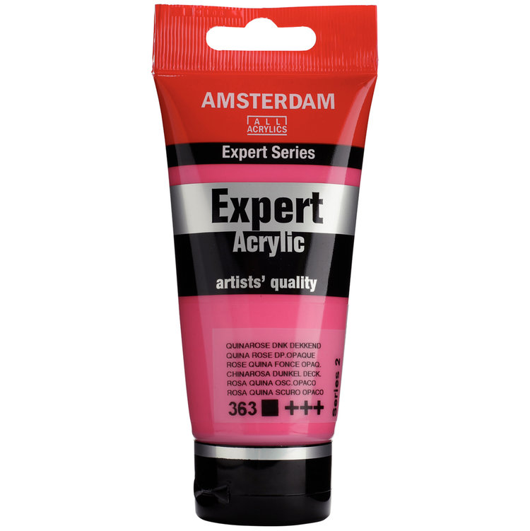 Amsterdam Expert 363 acrylverf tube 75ml - quinacridone roze donker