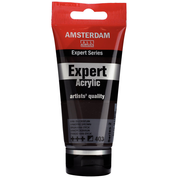 Amsterdam Expert 403 acrylverf tube 75ml - van Dijckbruin