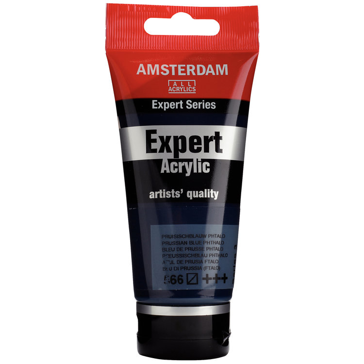 Amsterdam Expert 566 acrylverf tube 75ml - Pruisisch blauw phtalo