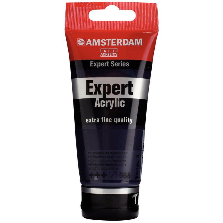 Amsterdam Expert 568 acrylverf tube 75ml - permanent blauwviolet