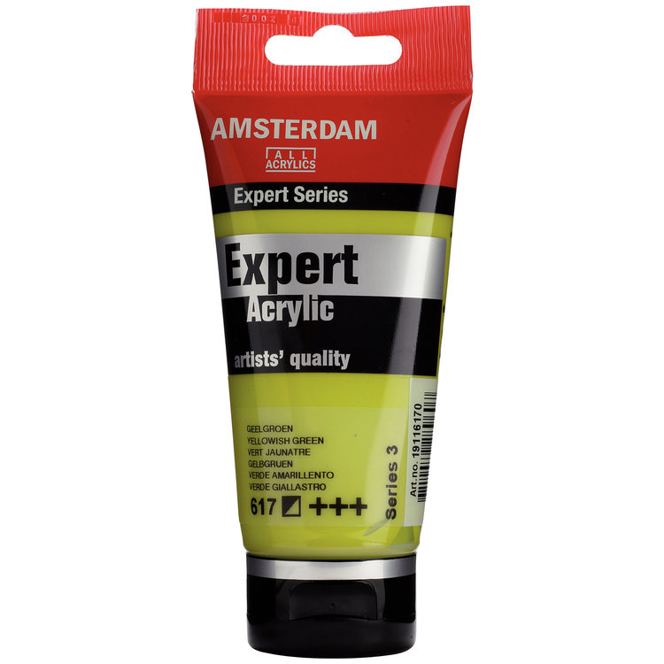 Amsterdam Expert 617 acrylverf tube 75ml - geelgroen
