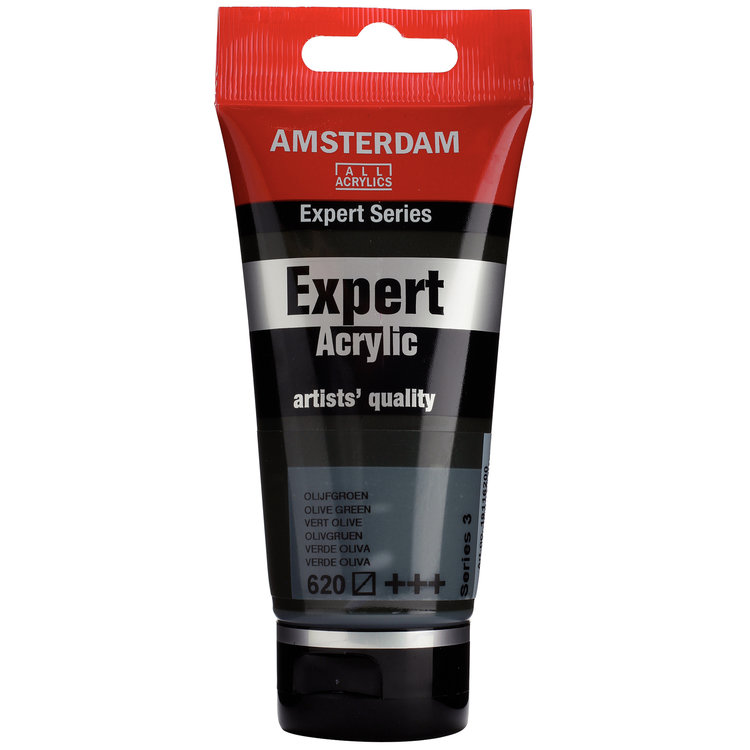 Amsterdam Expert 620 acrylverf tube 75ml - olijfgroen