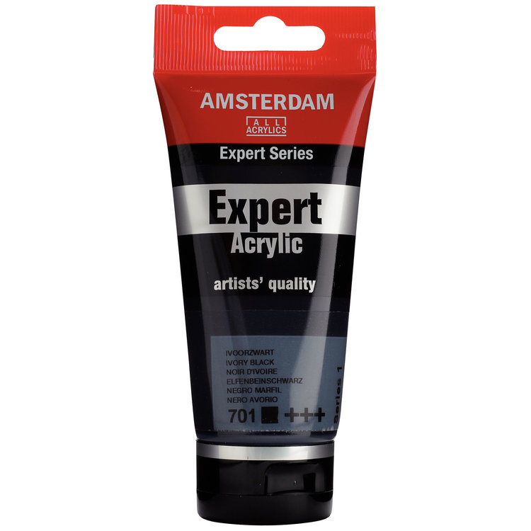 Amsterdam Expert 701 acrylverf tube 75ml - ivoorzwart