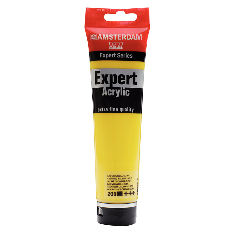 Amsterdam Expert 208 acrylverf tube 150ml -  cadmium geel licht