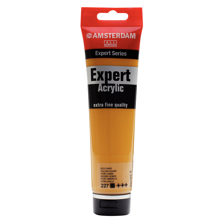 Amsterdam Expert 227 acrylverf tube 150ml -  gele oker