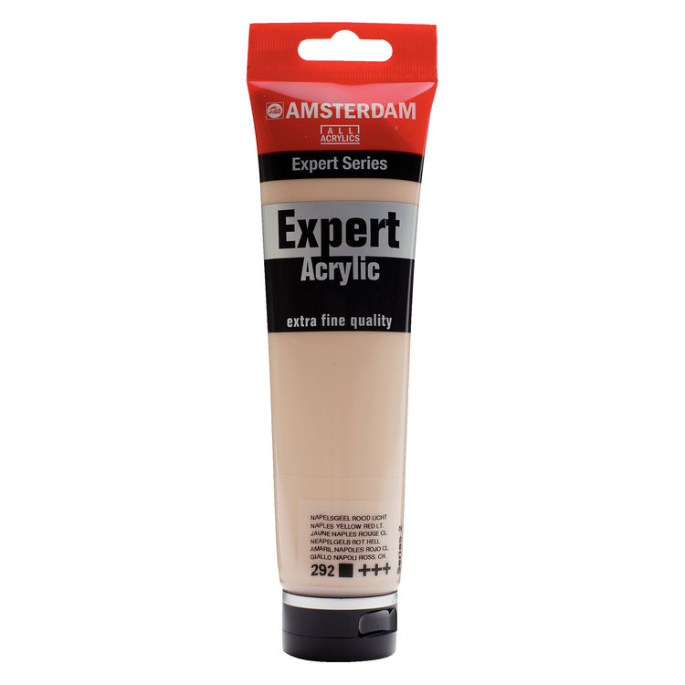Amsterdam Expert 292 Expert acrylverf 150ml nap.geel rd lt