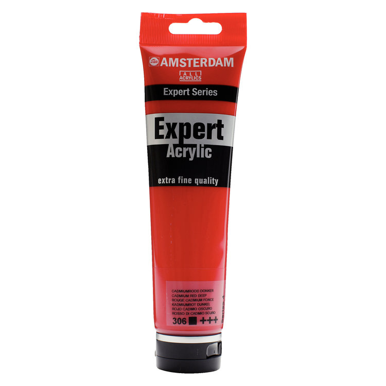 Amsterdam Expert 306 Expert acrylverf 150ml cadm.rood dnk