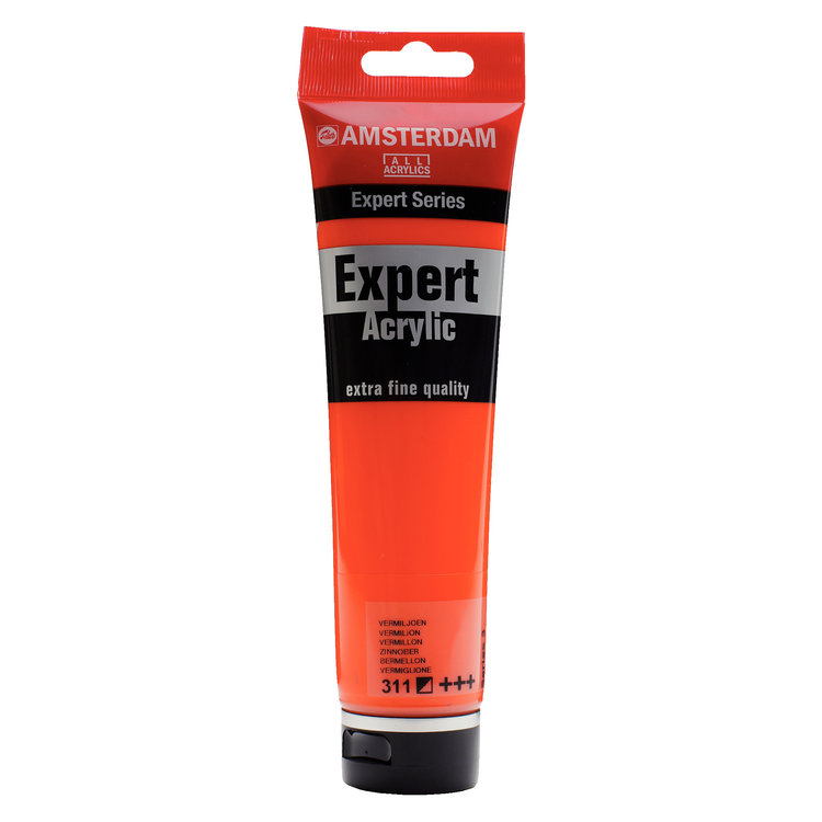 Amsterdam Expert 311 acrylverf tube 150ml -  vermiljoen