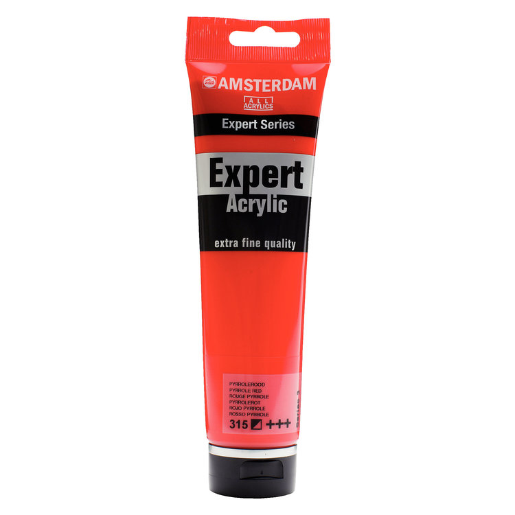 Amsterdam Expert 315 Expert acrylverf 150ml pyrrolerood
