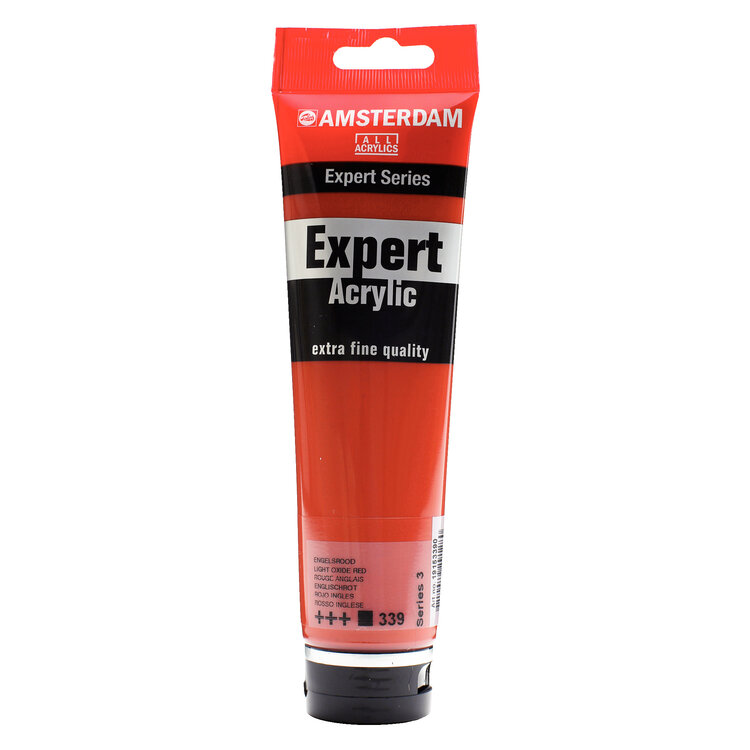 Amsterdam Expert 339 Expert acrylverf 150ml engelsrood