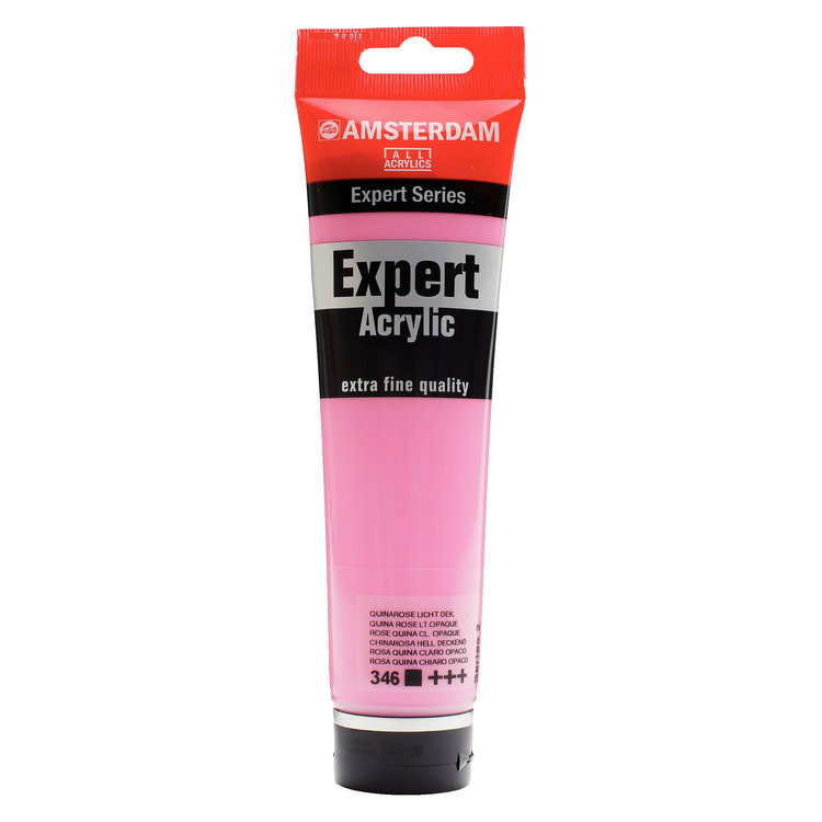 Amsterdam Expert 346 Expert acrylverf 150ml q.roze lt dkknd