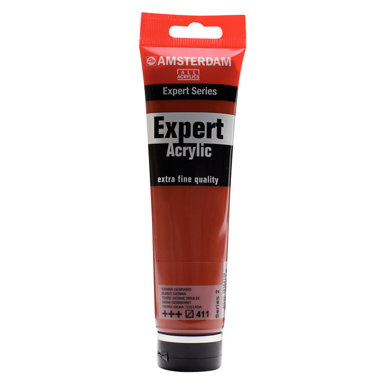 Amsterdam Expert 411 Expert acrylverf 150ml sienna gebrand
