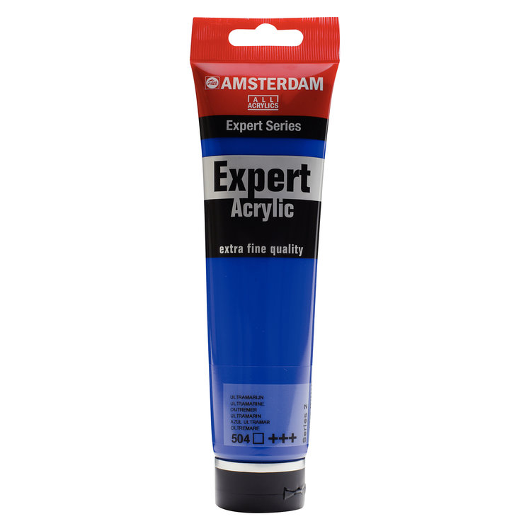 Amsterdam Expert 504 acrylverf tube 150ml - ultramarijn