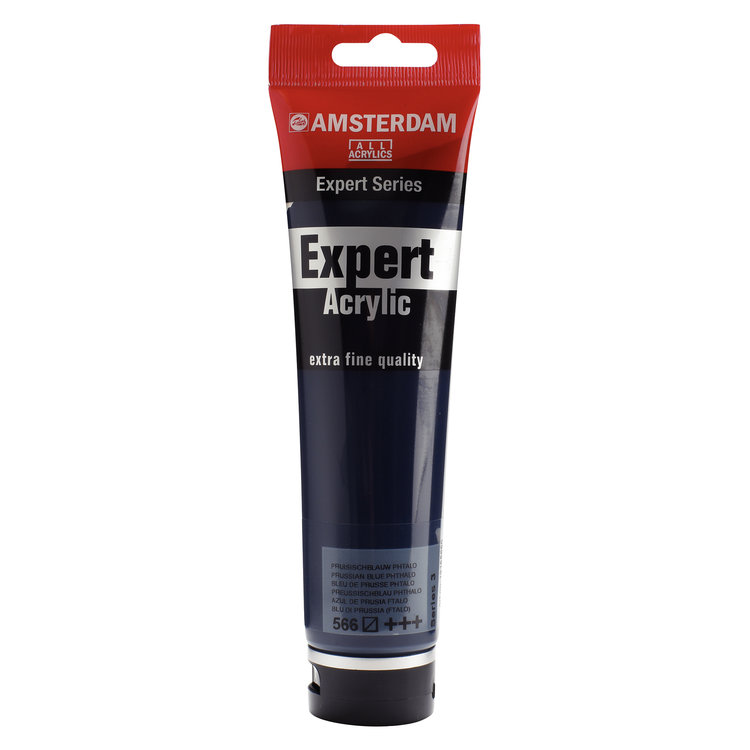 Amsterdam Expert 566 acrylverf tube 150ml - Pruisisch blauw phtalo