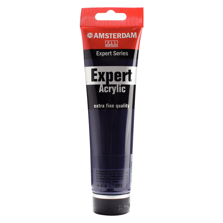 Amsterdam Expert 568 acrylverf tube 150ml - permanent blauwviolet