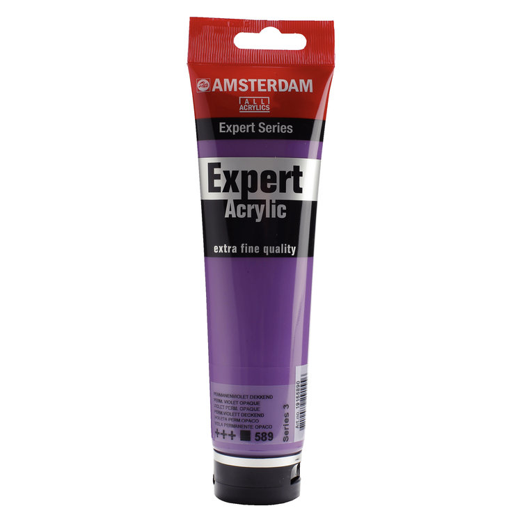 Amsterdam Expert 589 Expert acrylverf 150ml p.violet dkknd