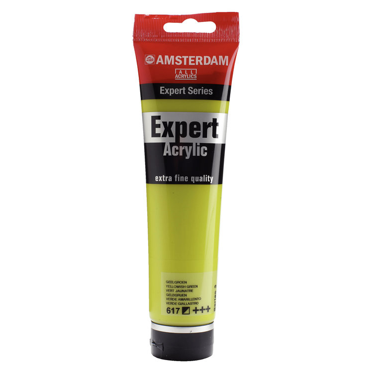Amsterdam Expert 617 acrylverf tube 150ml - geelgroen