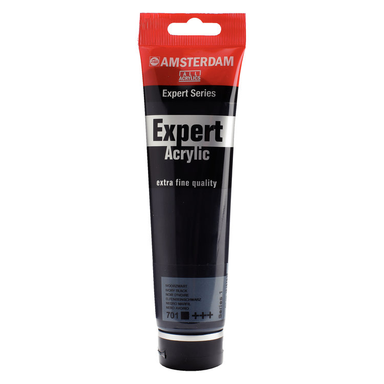 Amsterdam Expert 701 acrylverf tube 150ml - ivoorzwart