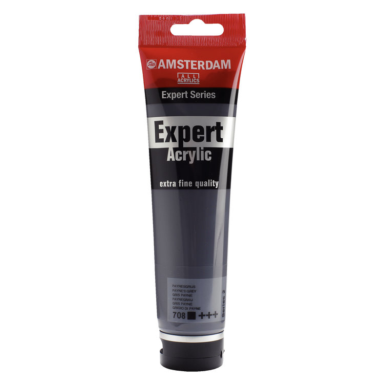 Amsterdam Expert 708 acrylverf tube 150ml - Paynesgrijs