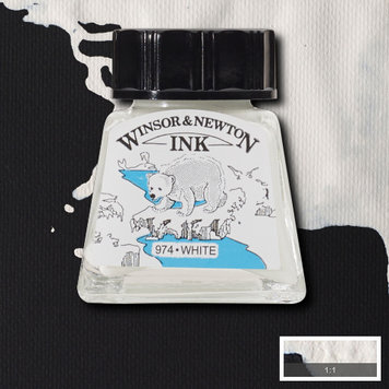 Winsor & Newton white - tekeninkt