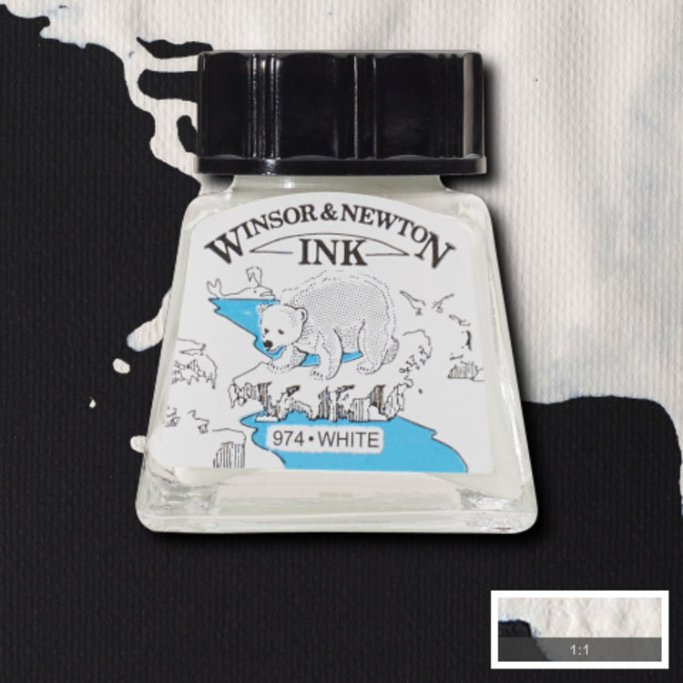 Winsor & Newton tekeninkt - white