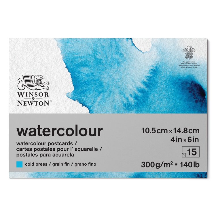 Winsor & Newton aquarel postcard blok A6