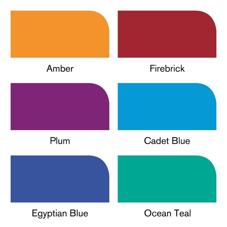 Winsor & Newton 6 Brushmarkers rich tones