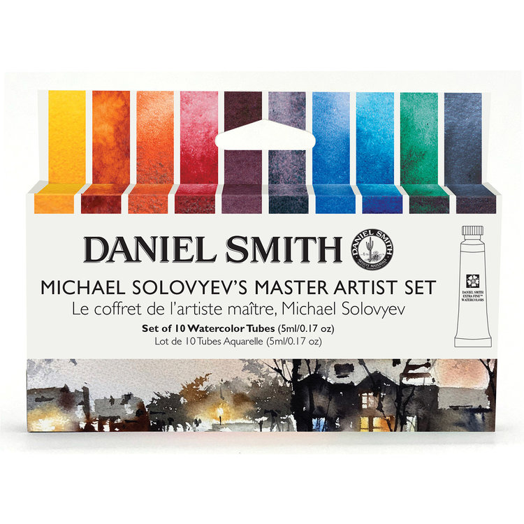 Daniel Smith Michael Solovyev's master artist set 10 tubes aquarelverf 5ml